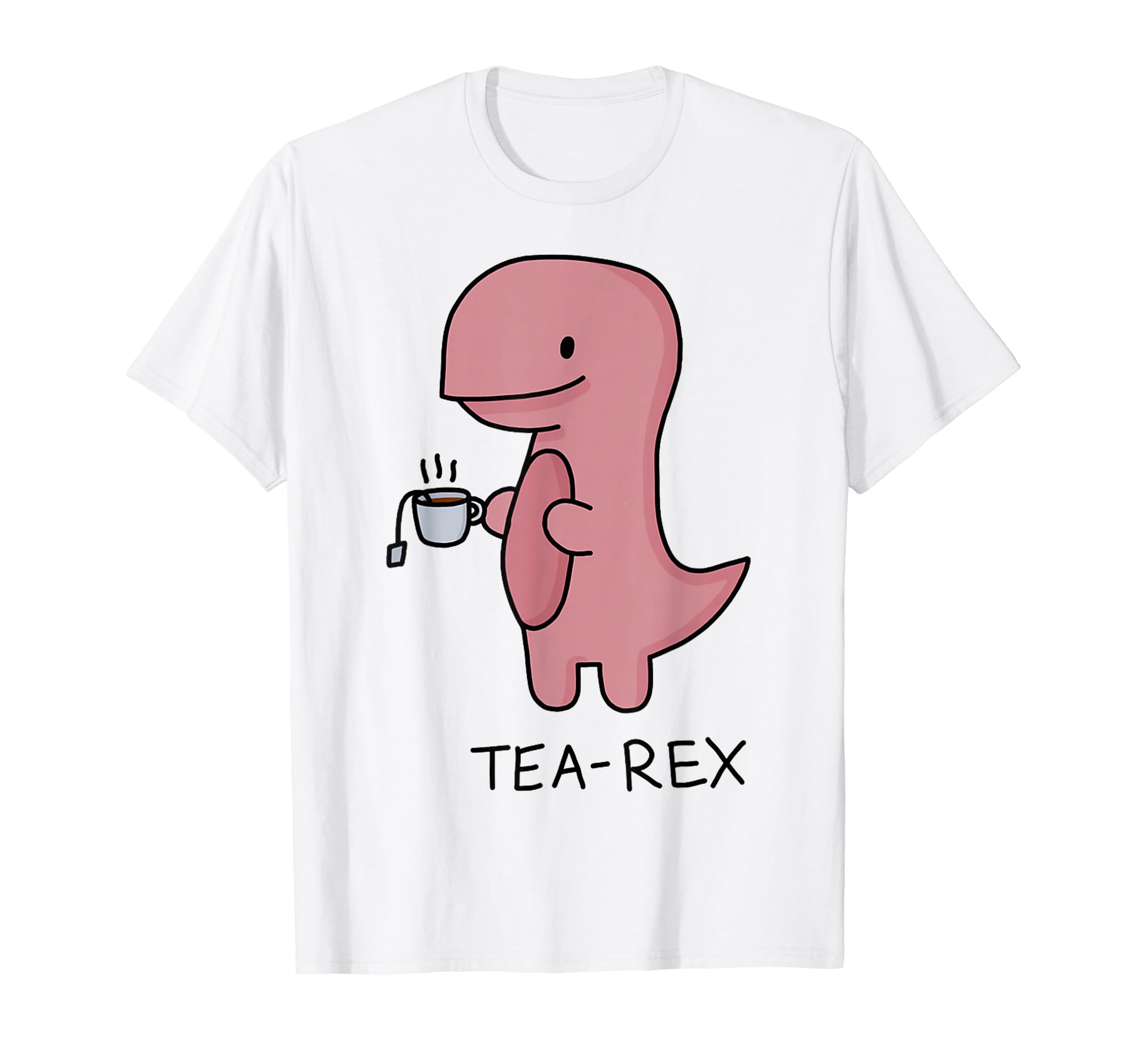 Amazon | Tea Rex - ユーモラスパン。 Tシャツ | Tシャツ・カットソー 通販